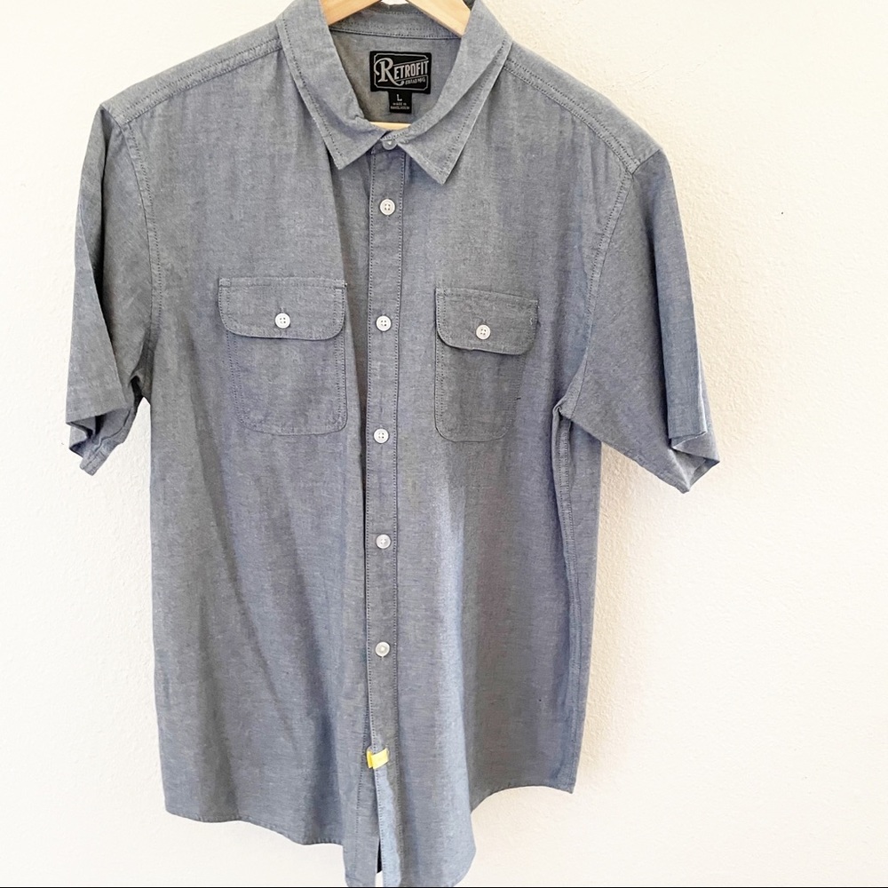 Retrofit Button Down Top